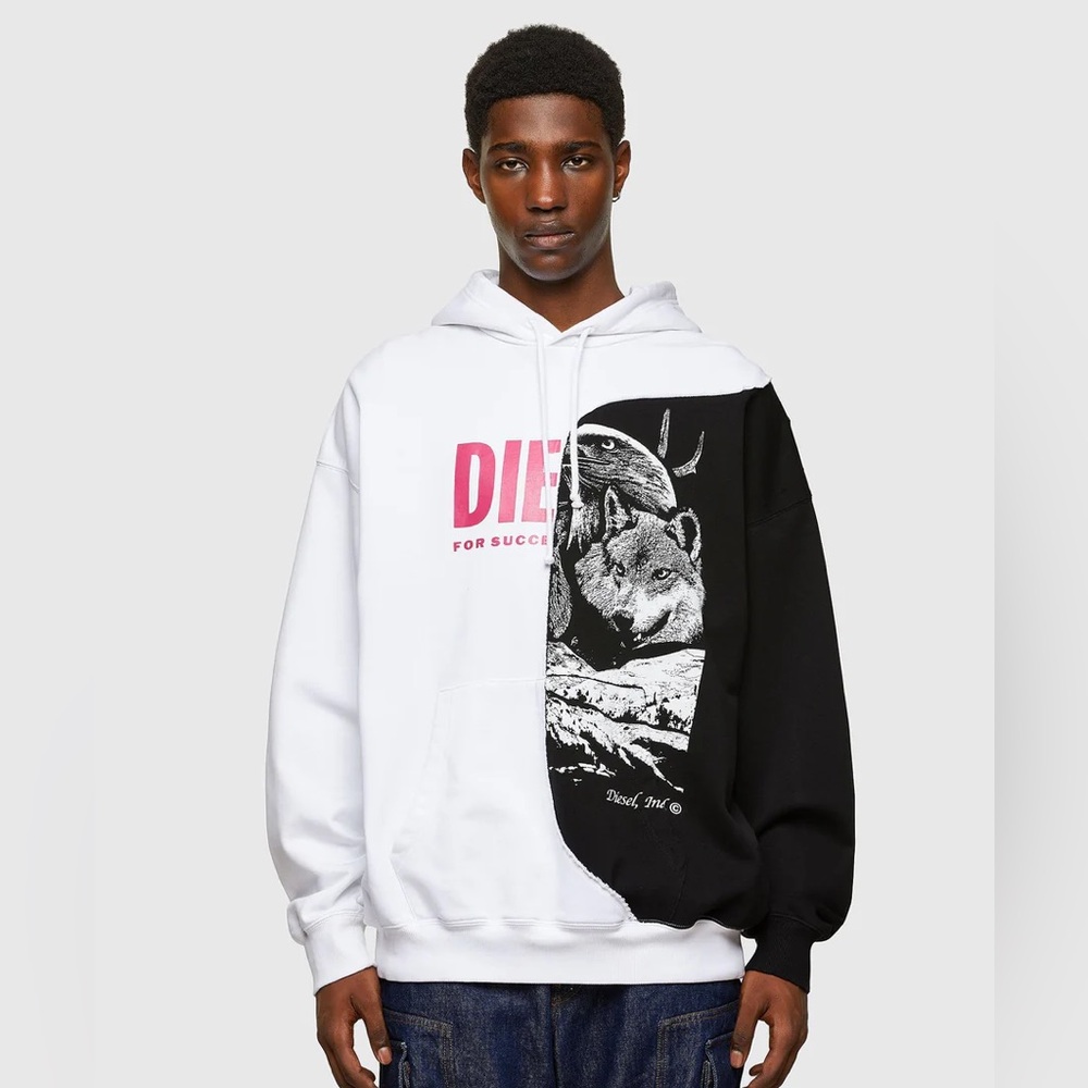 MEN’S DIESEL S-BLASTY SWEATSHIRT/HOODIE